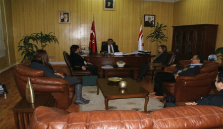 Kaşif, Kıbrıs Türk Pediatri Kurumu'nu kabul etti