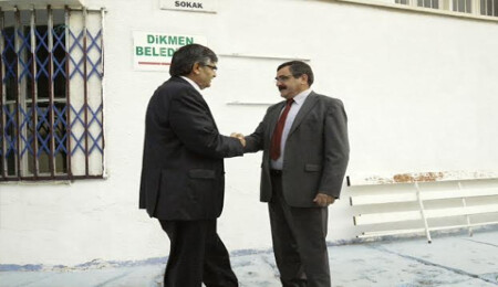 Bayındırlık Ulaştırma Bakanı Kaşif, Dikmen Belediyesi'ni ziyaret etti