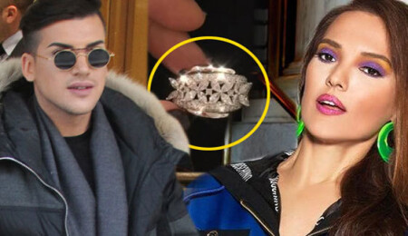 Kerimcan'dan Demet'e pırlanta yüzük