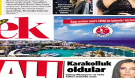 Hürriyet'in 'Kelebek' ekinde 'Girne' tanıtımı: "Kahveye bekleriz"