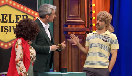 Kıbrıslı Türk oyuncunun 'bayvan'lı skeci tam not aldı