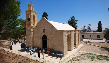 Gürpınar'da kilise koruma çalışması tamamlandı