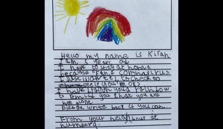 Sosyal medya İngiliz kızın bu mektubunu konuşuyor