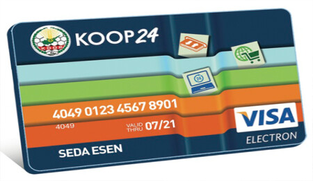Koopbank'tan yeni "Koop24 Visa Electron" banka kartı