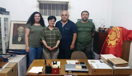 KSP ile EMEK Partisi'nden yetkililer bir araya geldi