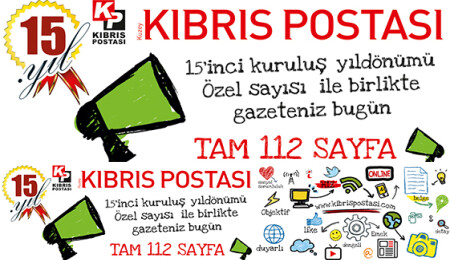 Kıbrıs Postası 15 yaşında!
