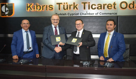 KTTO ile İTÜ-KKTC arasında işbirliği protokolü