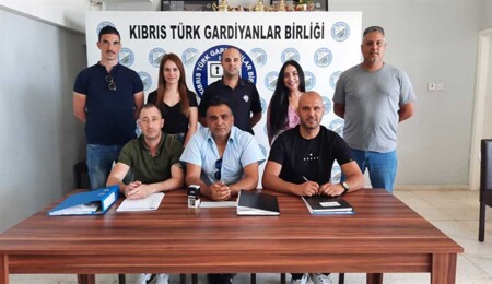 Kıbrıs Türk Gardiyanlar Birliği Başkanlığına İnan Özgür Edebali seçildi