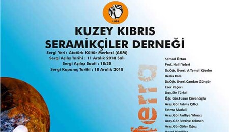 Kuzey Kıbrıs Seramik Derneği'nin Mediterra sergisi Salı günü açılacak