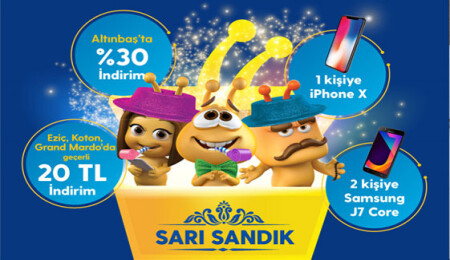 Kuzey Kıbrıs Turkcell Sarı Sandık'la müşterilerine yeni yıl özel iPhone X ve Samsung J7 Core kazandırıyor