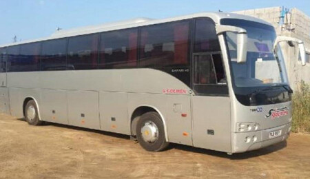 Larnaka'daki Türk plakalı otobüse saldırı olayında Rum polisi devrede