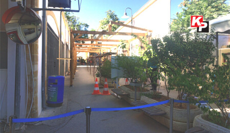 Lokmacı'ya gölgelik projesi başladı; bayramdan önce bitmesi planlanıyor