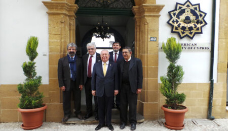 Marmara Grubu Stratejik ve Sosyal Araştırmalar Vakfı yöneticileri KAÜyü ziyaret etti