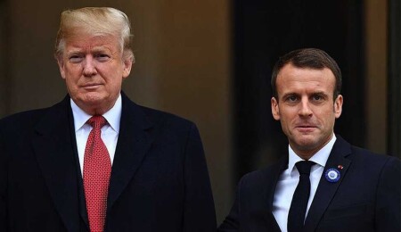 Emmanuel Macron’dan, Donald Trump’a yaptırımları kaldırma çağrısı
