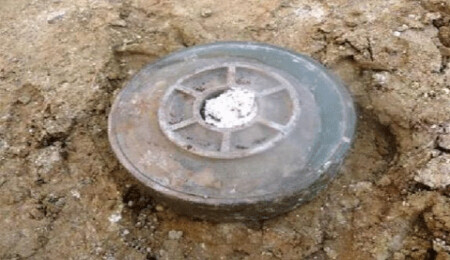 Ara bölgede temizlenen mayın tarlaları