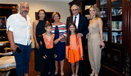 Minik dansçılar Cumhurbaşkanlığı'nda