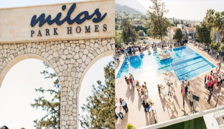 Milos Park Homes kapılarını açtı