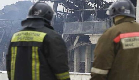 Moskova'da fabrika yangını: 12 ölü