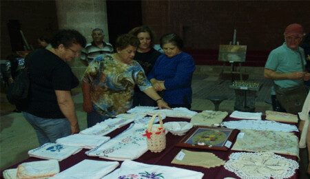 İkinci Bahar Yaşam Kulübü'nün sergisi yapıldı