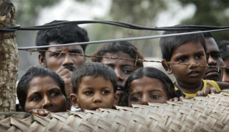 "Akaça-Avlona" köyleri arasında KKTC'den geçtiği iddia edilen 18 mülteci yakalandı