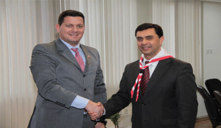 Nami, Kıbrıs Türk İzci Gönüllüleri Derneği'ni kabul etti