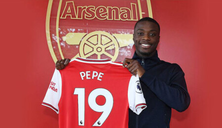 Nicolas Pepe 72 milyon sterline Arsenal'e transfer oldu