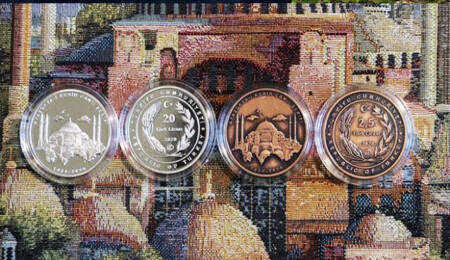 Ayasofya hatıra paraları online satışa sunulacak