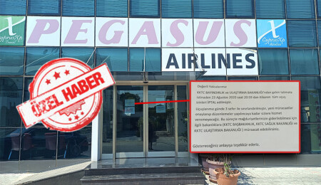Pegasus KKTC, kapılarına kilit vurdu: “Tüm çalışanlarımı işten durdurmak zorundayım”
