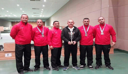 PGM Olimpik Havalı Silah Tabanca Takımı Türkiye'de ikinci oldu