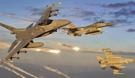 Kuzey Irak'taki PKK kampları bombalandı