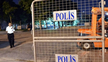 Gezi olaylarının üçüncü yılında Gezi Parkı'na polis bariyerleri getirildi