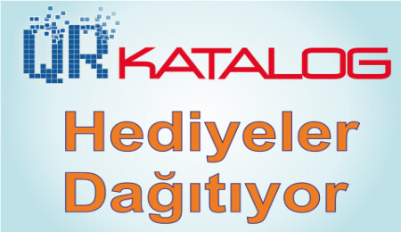 QR Katalog hediyeler dağıtıyor...