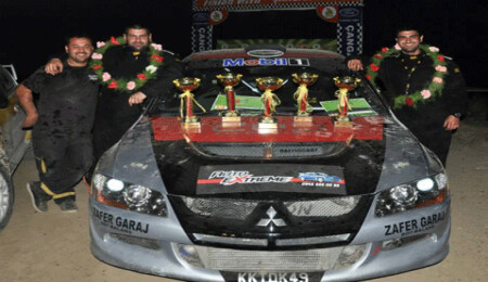 Ralli de zafer Sancar'ların