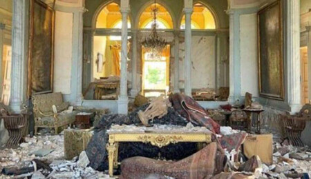 Lübnan patlamasında 160 yıllık tarihi Sursock Sarayı da hasar gördü