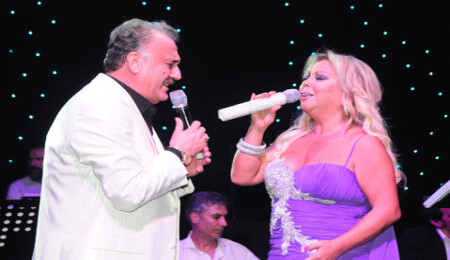 Safiye Soyman ve Faik Öztürk'le neşeli bir gece