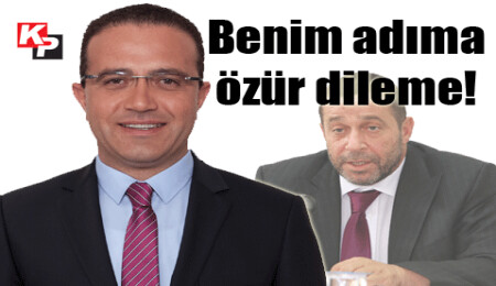 Şahali'den Denktaş'a: "Benim adıma özür dileme!"