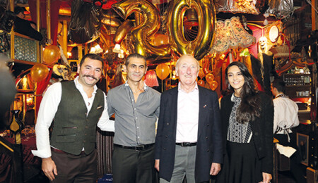Sarastro Restaurant 20. kuruluş yılını kutladı