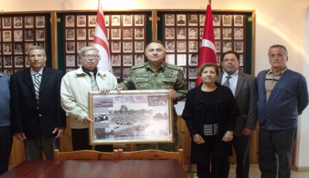 Mekanize Piyade Tümen Komutanı Tümgeneral Süngü Şehit Aileleri ve Malül Gaziler Derneği'ni ziyaret etti