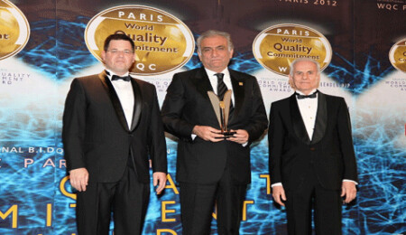 Salamis Bay Conti otele yılın en iyi ''otel'' ödülü Paris'den...