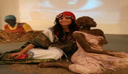 Sevcan Çerkez Cape Town'da sergi açtı