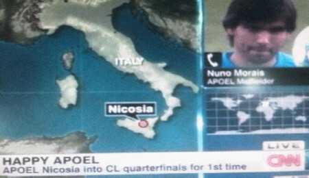 CNN de bunu yaparsa... Kıbrıs'la Sicilya'yı karıştırdılar!