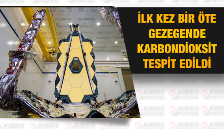 James Webb'ten yeni keşif: İlk kez karbondioksit keşfedildi