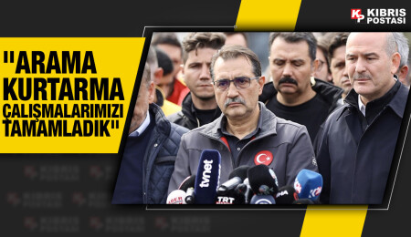 Fatih Dönmez, Bartın'da arama kurtarma çalışmalarının tamamlandığını bildirdi