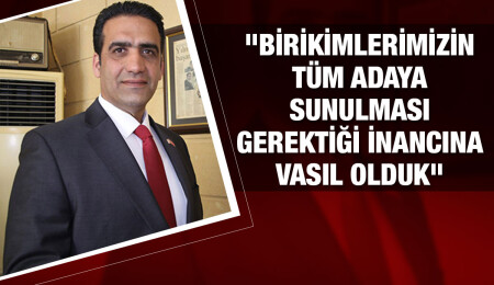 UBP Lefkoşa adayı Sadık Gardiyanoğlu: "Bugüne değin neye baş koydumsa başarmış bir insan olduğumu değerlendiriyorum"
