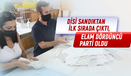 Oy kaybeden DİSİ, sandıktan ilk sırada çıkmayı başardı
