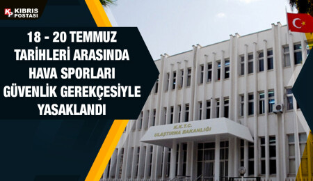 Bayındırlık ve Ulaştırma Bakanlığı uyardı: 18 - 20 Temmuz'da Drone uçurmak yasak