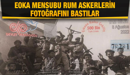 Mücahit yerine Rum askerinin fotosunu bastılar: Gözler Piyangolar Dairesi'nde