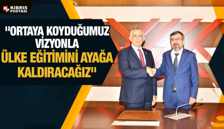 Nazım Çavuşoğlu, Ankara’daki temasları kapsamında YÖK Başkan Vekilleri ile bir araya geldi
