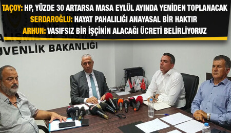 Asgari Ücret Tespit Komisyonu toplandı