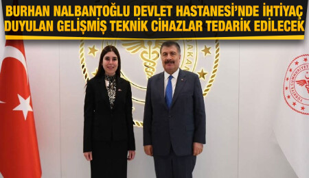 Sağlık Bakanı İzlem Gürçağ Altuğra ile Fahrettin Koca görüştü